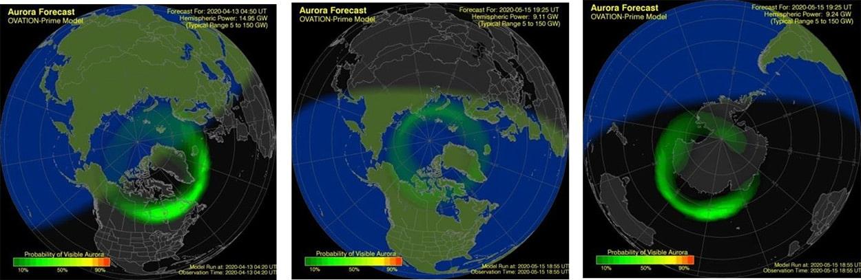 OVATION Aurora Forecast Model